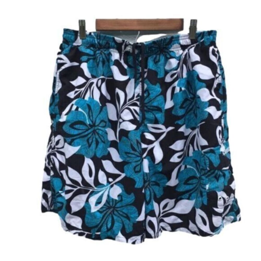 Speedo Boys' Hawaiian Print Swim Boardshort